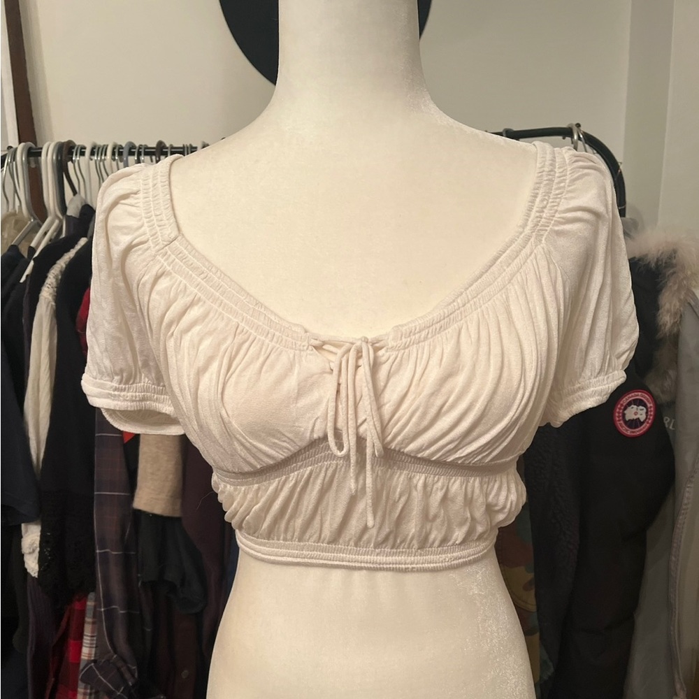 NWT Urban Outfitters Peasant crop top